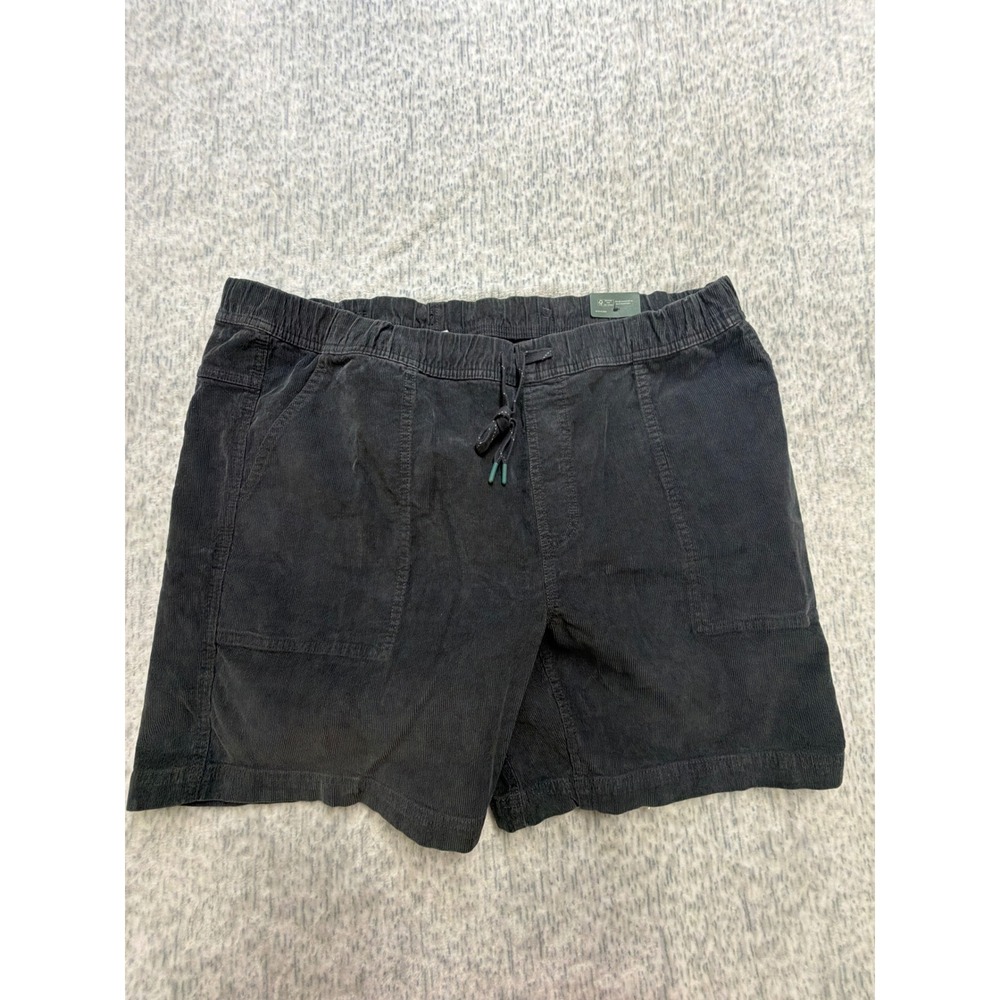 Alpine Design Mens 7" Hike Short Midnight Black Corduroy XXL ADM24804‎ NWT